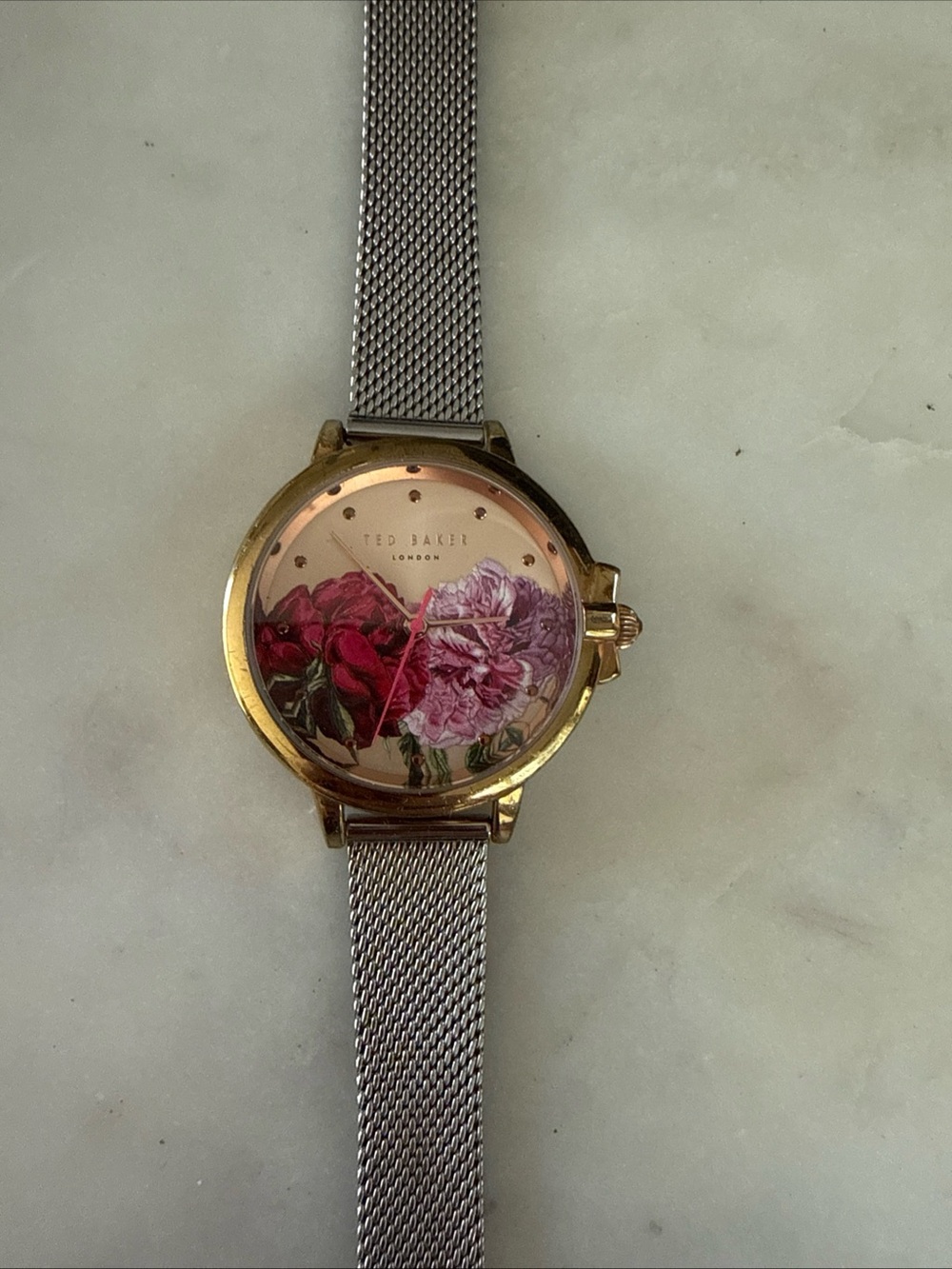 Ted Baker Ladies Phylipa Quartz Ruth Rose Dial Watch